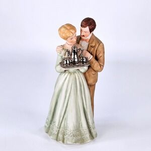 Vintage 1983 Enesco Treasured Memories 25th Anniversary Figurine E-3247